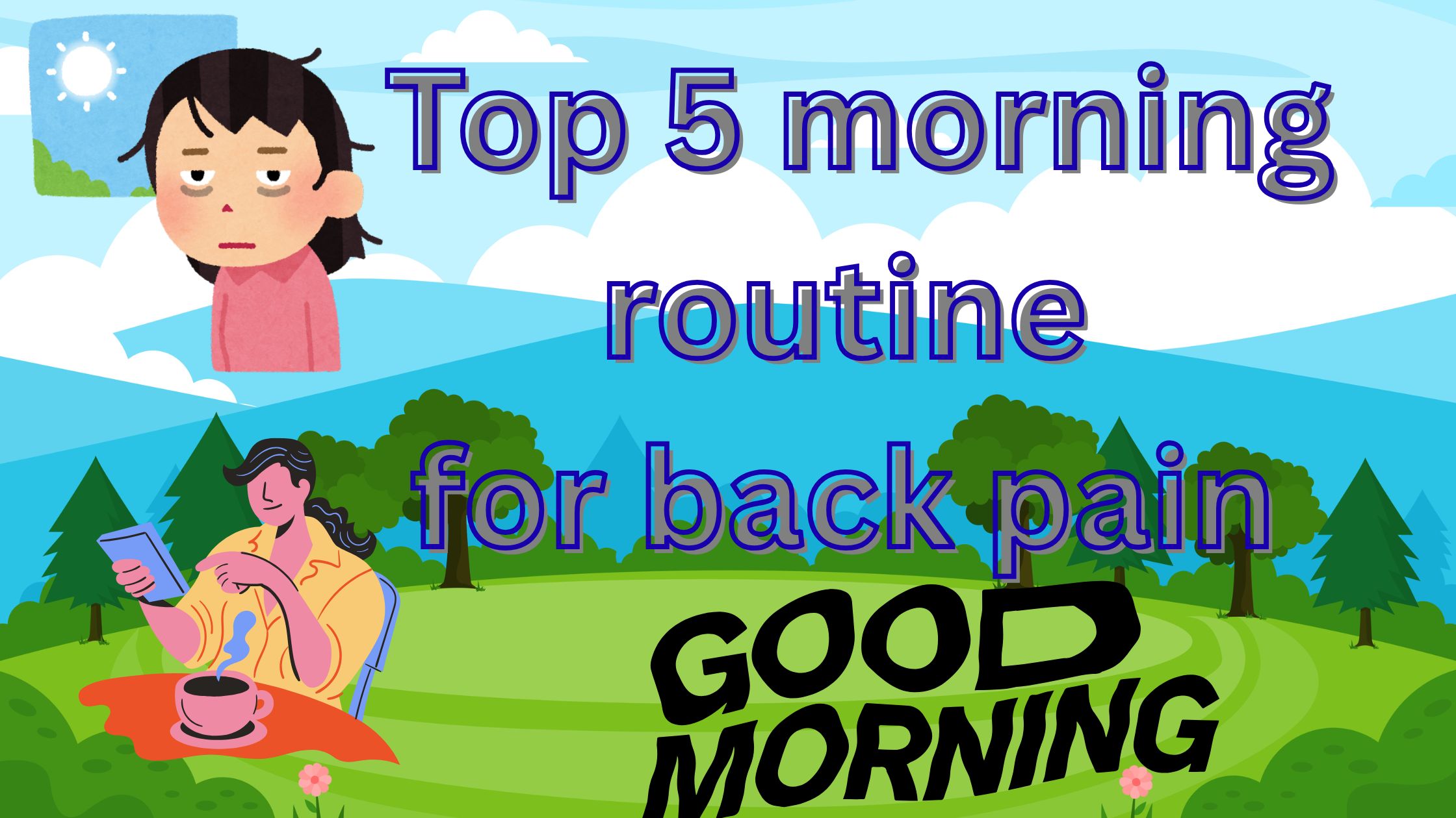 Top 5 morning routine for back pain